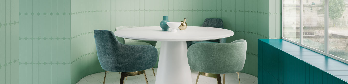 WOW wall tile collections show high-design tile