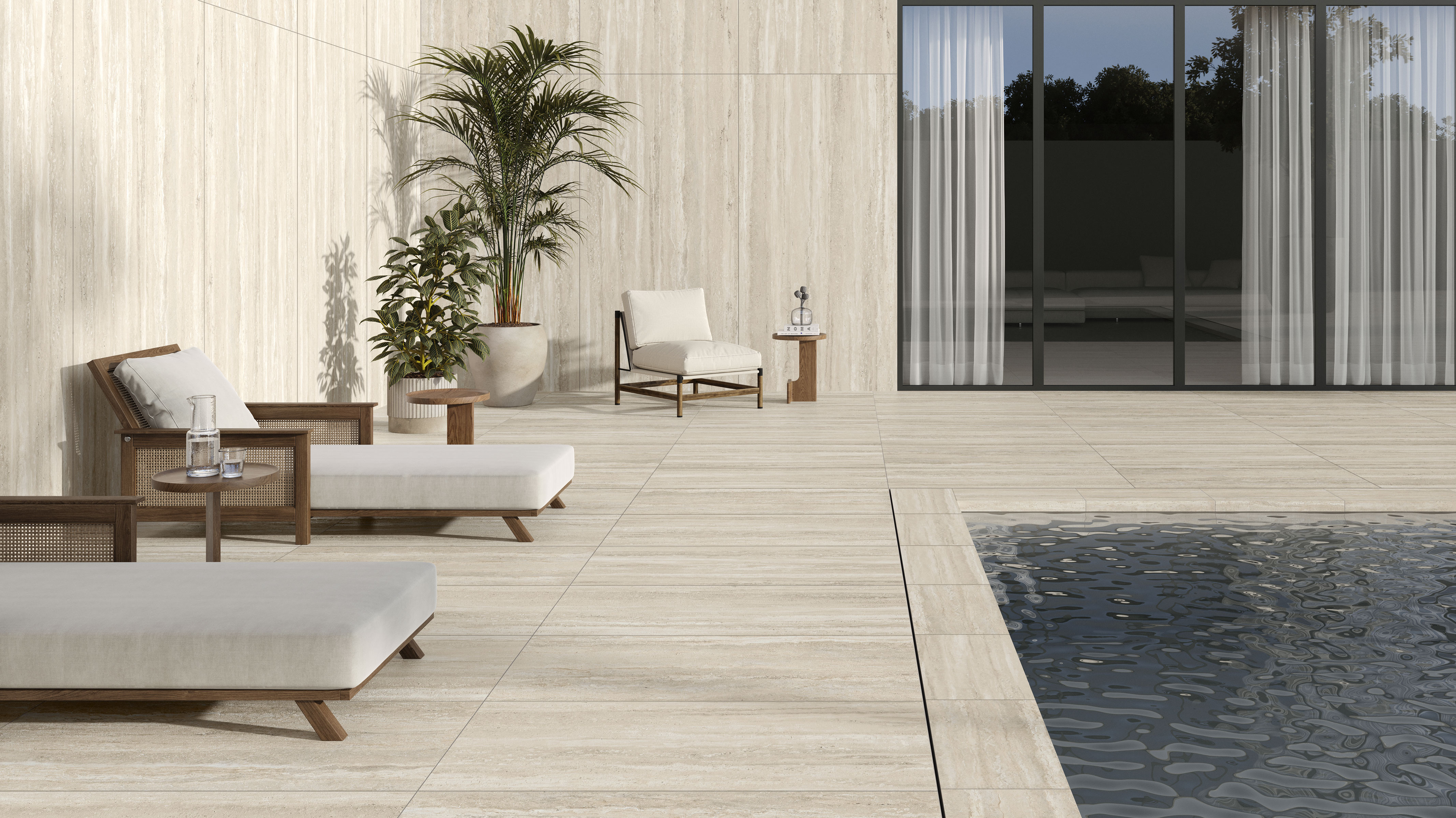 FLO-TRAVERTINE 2CM - Crossville Studios