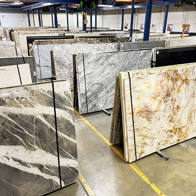 Crossville Studios granite, quartz, marble slabs 