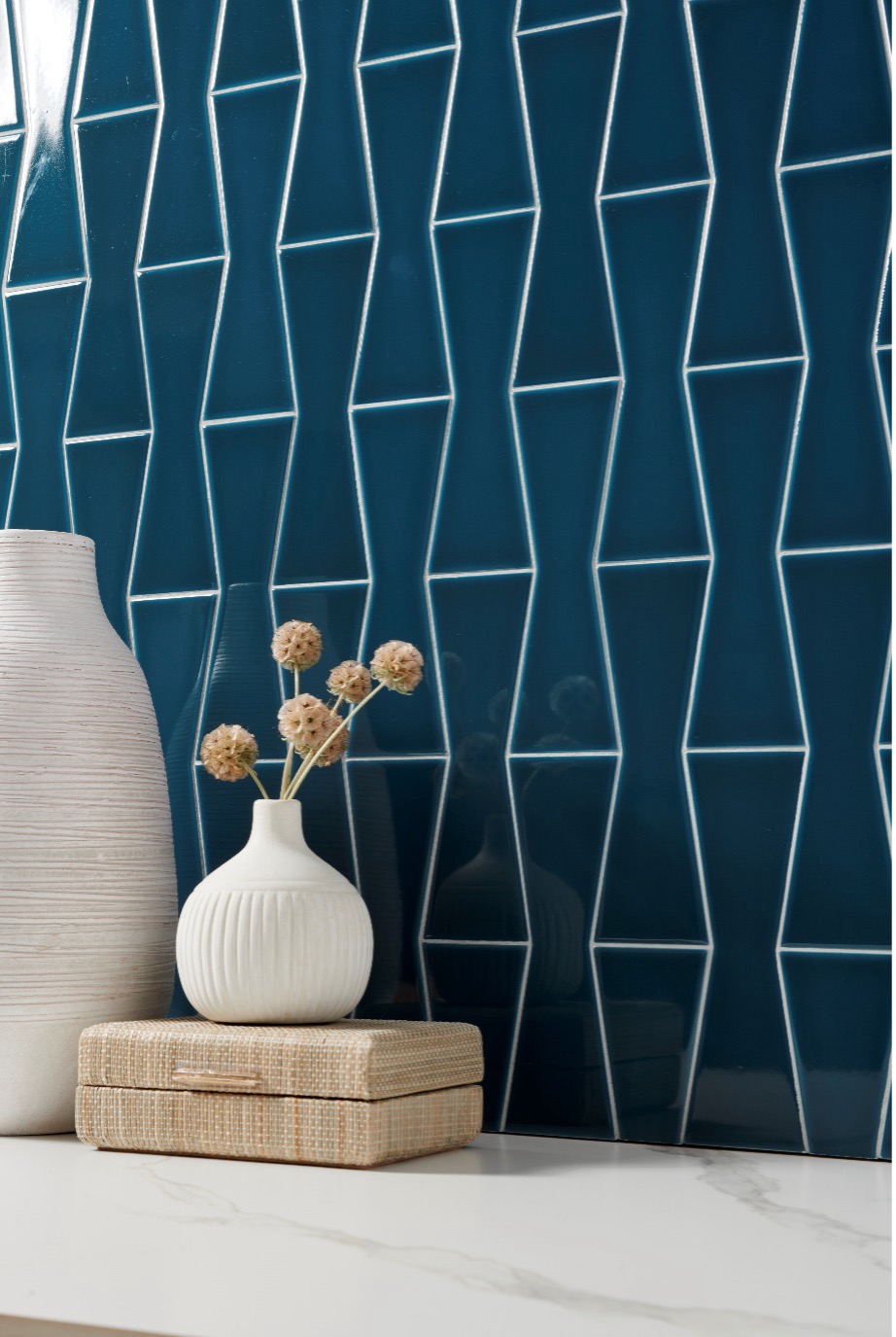 artistic royal blue tile by sonoma