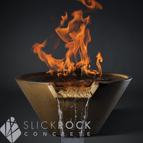 water bowl and fire bowl for outdoor use