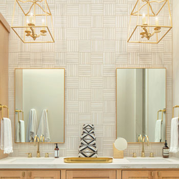residential floor and wall tile collections show high-design tile