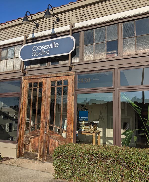 Crossville Studios showroom 