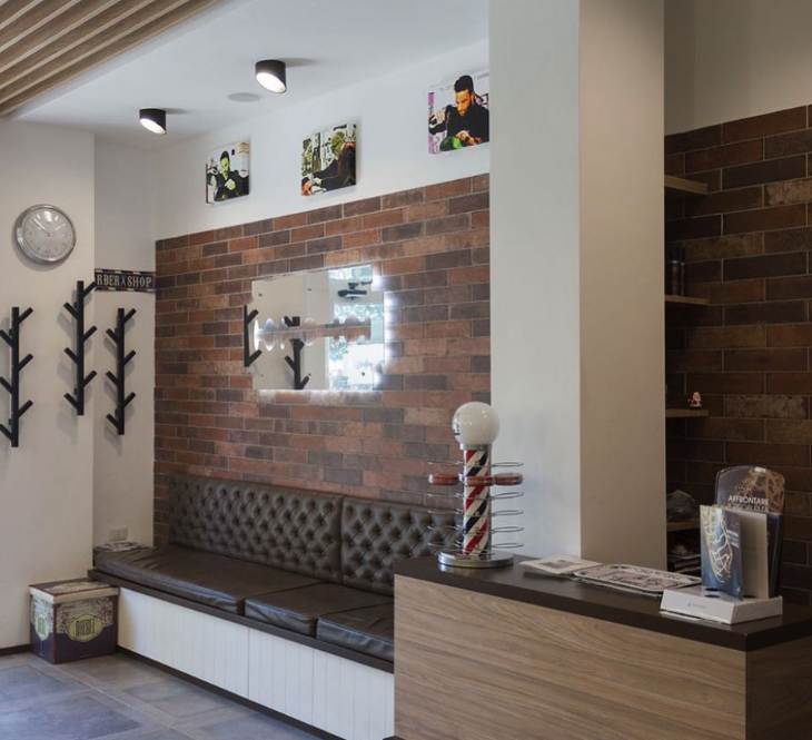 feature wall using Bricklane by Marca Corona