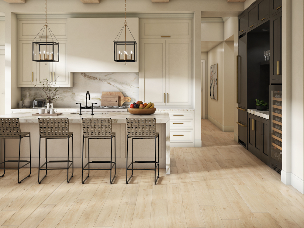 Tile in the kitchen