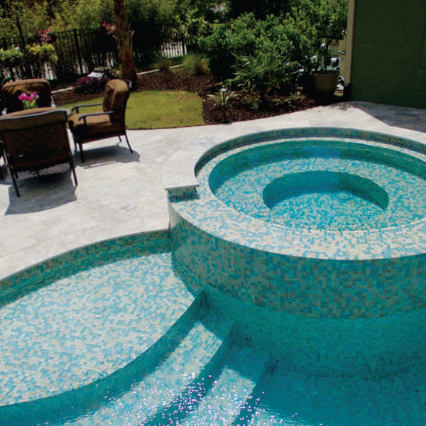 pool and outdoor tile