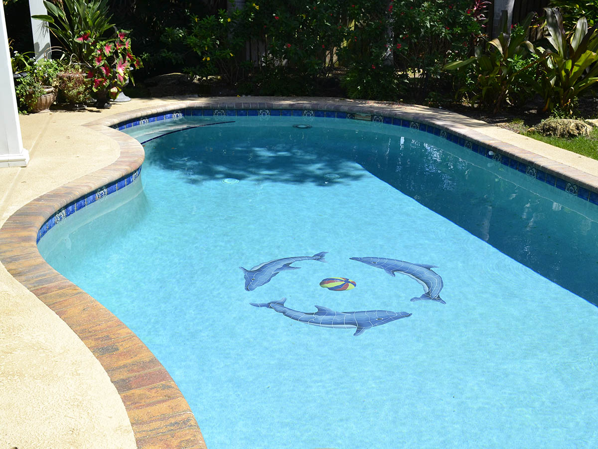AIM-ARTISTRY IN MOSAIC DOLPHIN - Crossville Studios