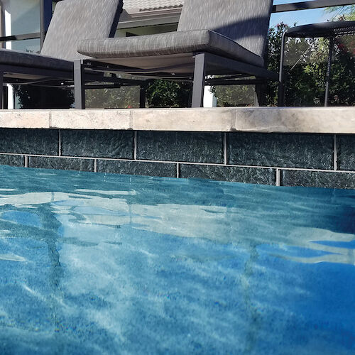 BLUEMAP 入間市 BLUE 2x6 (MS826B1) - Artistry In Mosaics