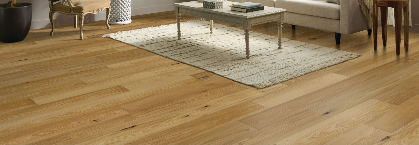 Densified Pine wood floor 